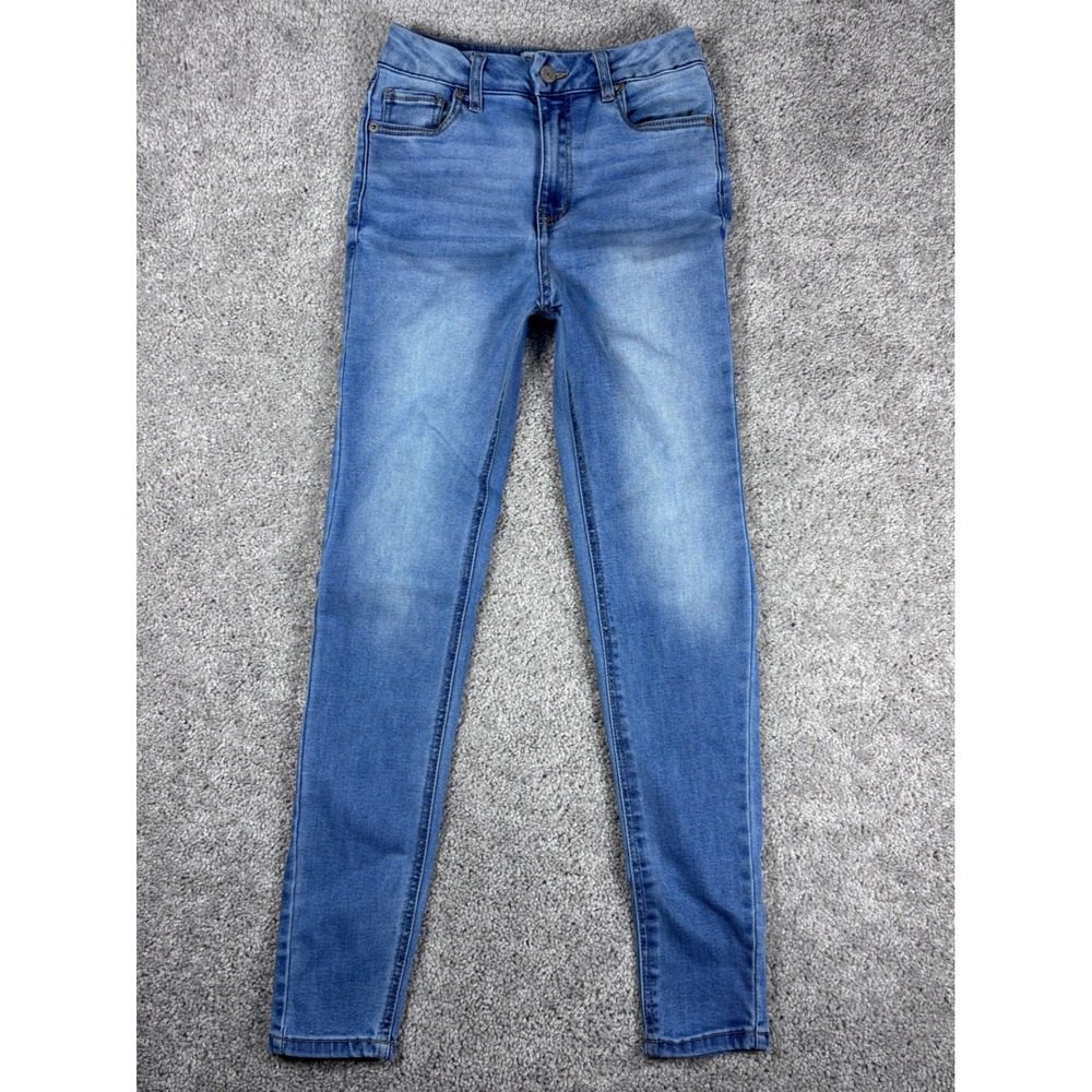 Refuge‎ Denim Colombia High Rise Curvy Skinny Jeans Medium Wash Size 0